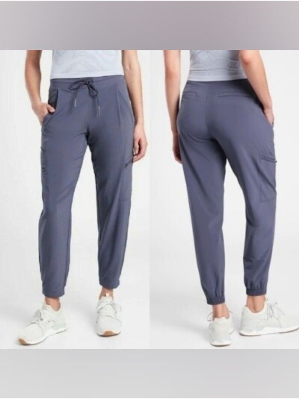 Athleta Venture Pant in Midieval Violet